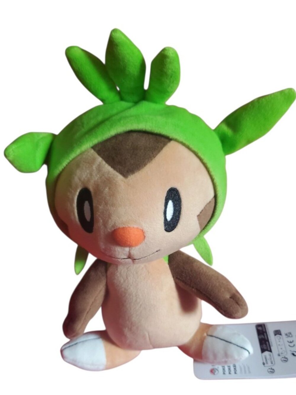 Pokemon Center Chespin Poke Plush 11" Soft Stuffed Toy Green & Brown Collectible